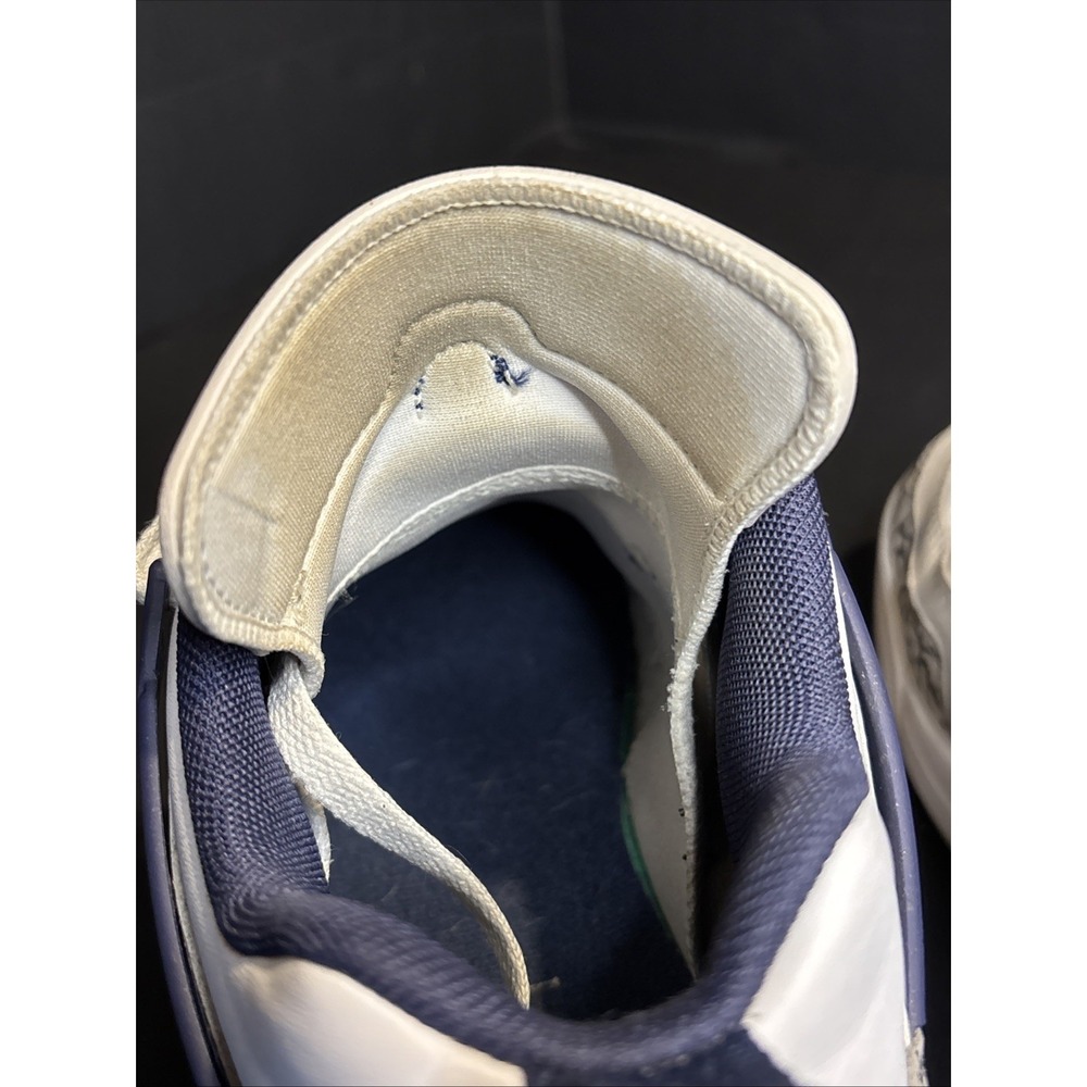 Size 8.5 - Air Jordan Spizike Low White Midnight Navy - Picture 15 of 16